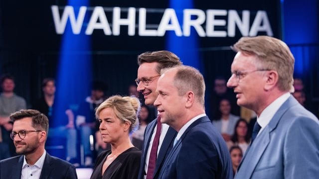 "Wahlarena" mit den Spitzenkandidaten zur Landtagswahl