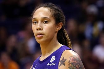 Brittney Griner während eines WNBA-Basketballspiels gegen Seattle Storm.