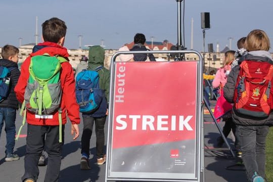 Kita-Warnstreik in Dresden