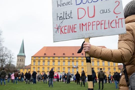 Proteste gegen Corona-Maßnahmen - Osnabrück