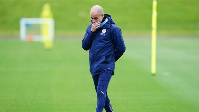 Trainer Pep Guardiola will mit Manchester City gegen Real Madrid ins Champions-League-Finale. Trainer Pep Guardiola will mit Manchester City gegen Real Madrid ins Champions-League-Finale.