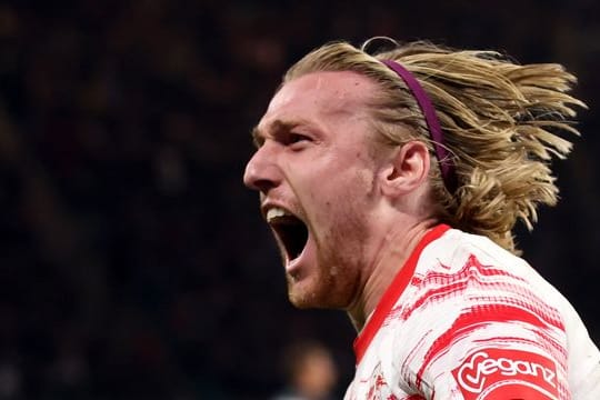 Leipzigs Emil Forsberg träumt vom Europa-League-Finale.