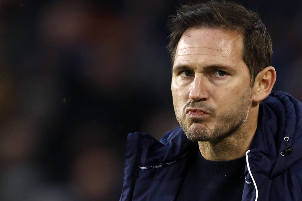 Frank Lampard: Der Trainer des FC Everton will den Abstieg abwenden.