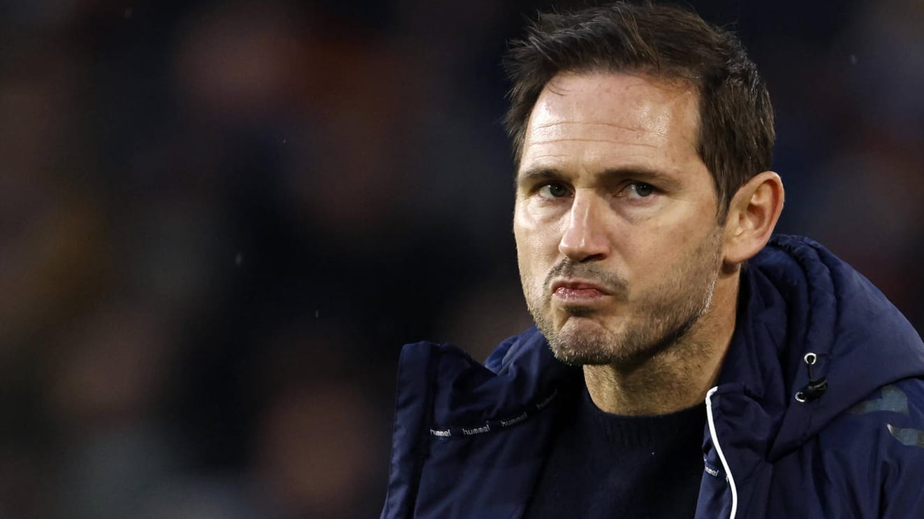 Frank Lampard: Der Trainer des FC Everton will den Abstieg abwenden.