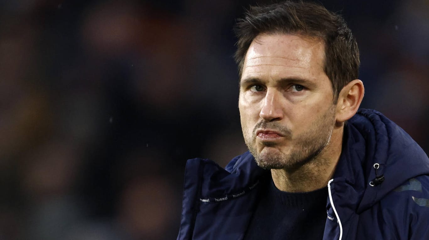 Frank Lampard: Der Trainer des FC Everton will den Abstieg abwenden.