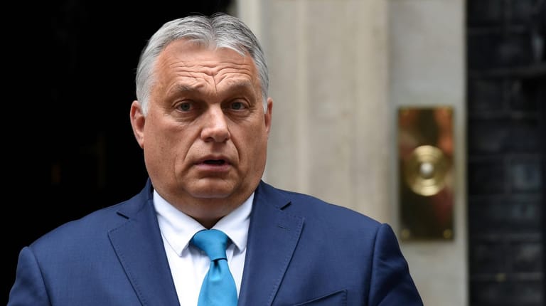 Ungarns Ministerpräsident Viktor Orban steht einem Ölembargo gegen Russland mit seiner Regierung kritisch gegenüber.