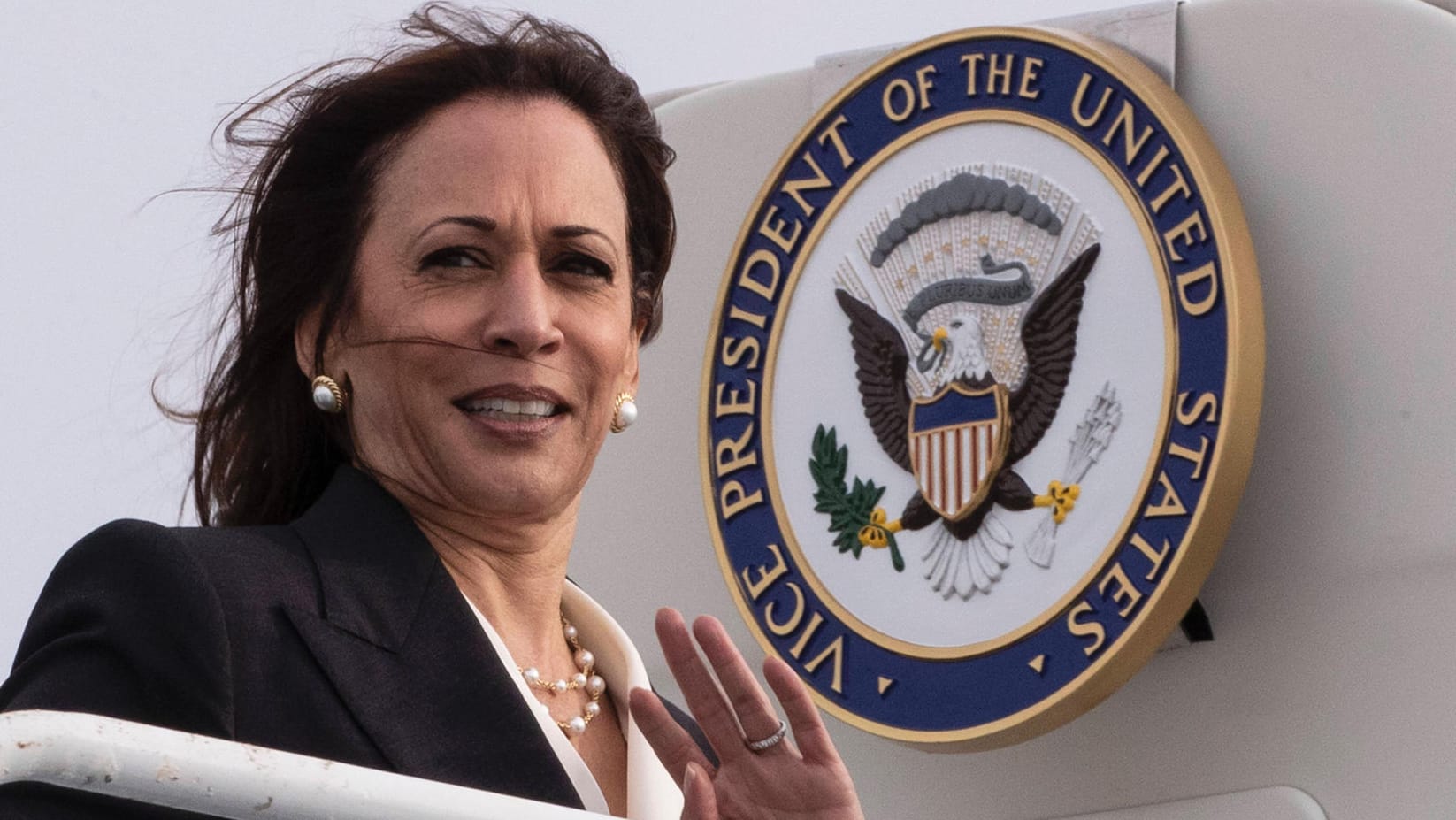 Vizepräsidentin Kamala Harris (Archiv): "Wie können sie es wagen, zu versuchen, Frauen ihre Rechte und Freiheiten zu verweigern."