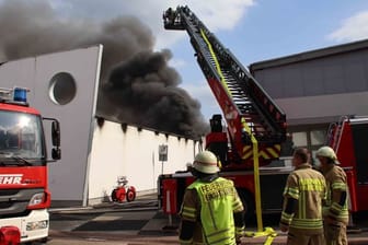 Brand in Parchimer Einkaufszentrum