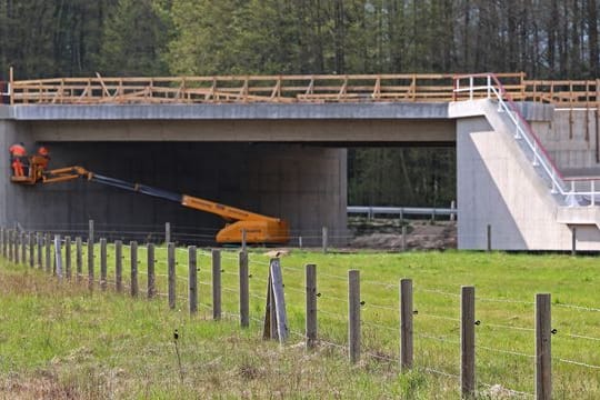 Baustelle A14