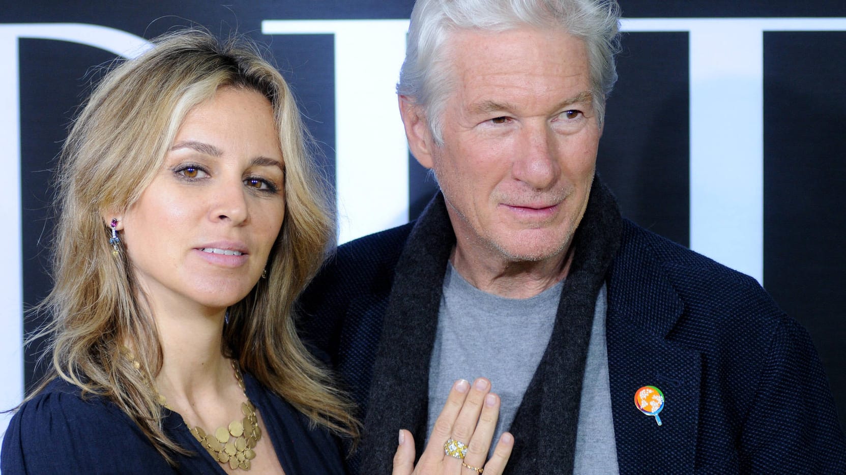 Alejandra Silva und Richard Gere: Das Paar zeigte sich gemeinsam auf dem roten Teppich.