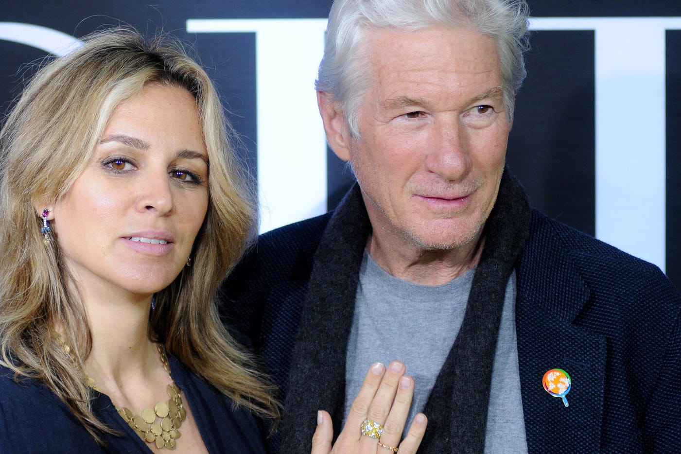 Alejandra Silva und Richard Gere: Das Paar zeigte sich gemeinsam auf dem roten Teppich.