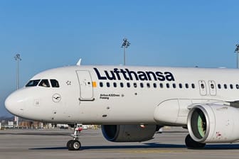 Passagierflugzeug der Lufthansa