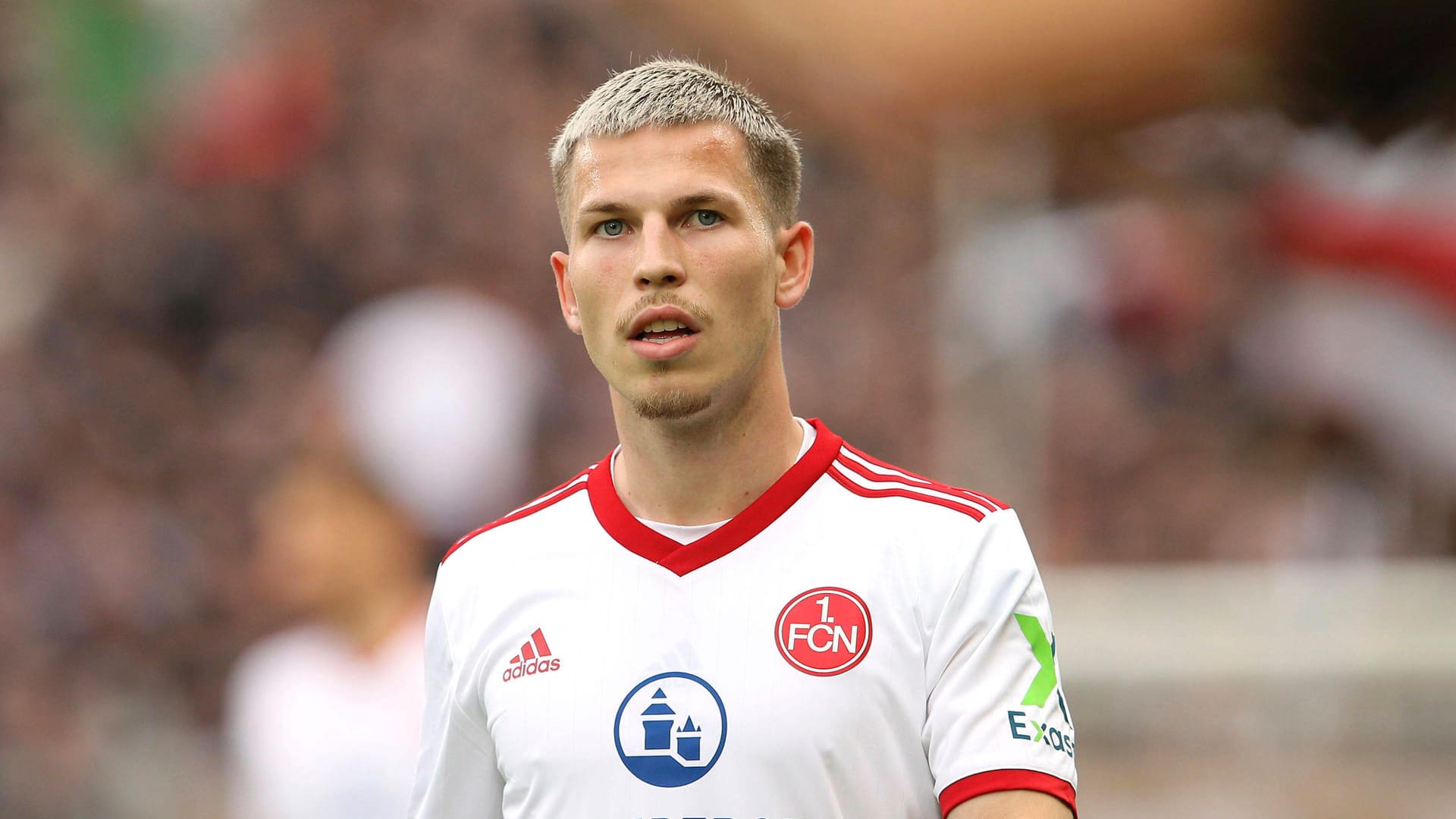 Lino Tempelmann (Archivbild): Leihspieler Lino Tempelmann bleibt dem Fußball-Zweitligisten 1. FC Nürnberg erhalten. Lino Tempelmann (Archivbild): Leihspieler Lino Tempelmann bleibt dem Fußball-Zweitligisten 1. FC Nürnberg erhalten.
