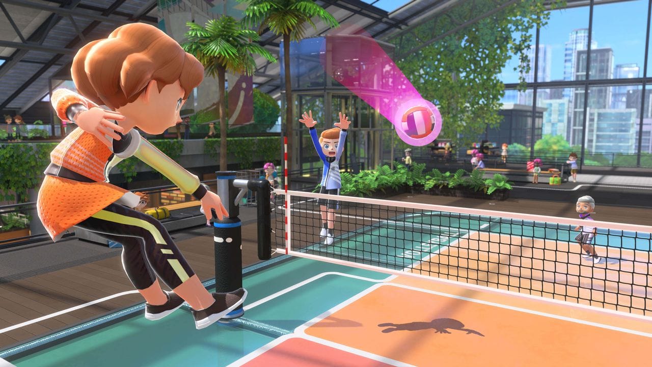 Zack über's Netz! "Nintendo Switch Sports" bringt nun auch Badminton auf den Fernseher. Zack über's Netz! "Nintendo Switch Sports" bringt nun auch Badminton auf den Fernseher.