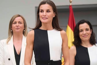 Königin Letizia und Rechtsprofessorin Inmaculada Vivas Tesón: Zwei Frauen im gleichen Kleid.