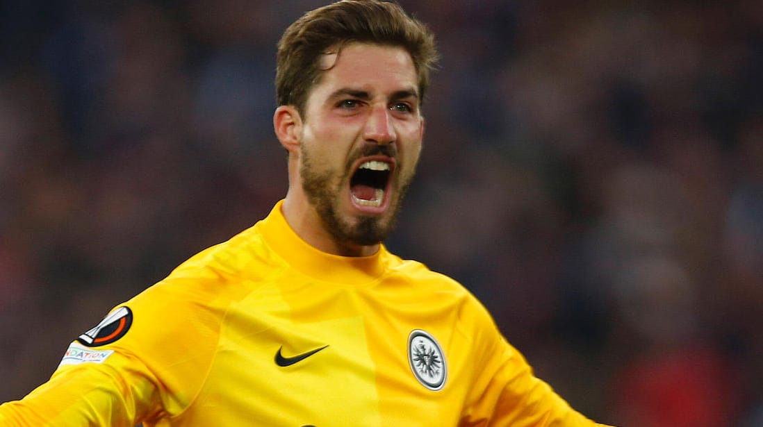 Kevin Trapp: Der Keeper der Eintracht steht mit seinem Team im Halbfinale.