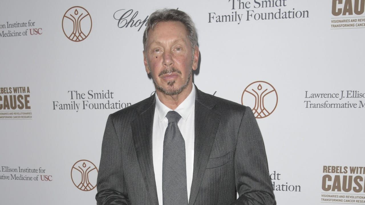 Oracle-Gründer Larry Ellison (Archivbild) unterstützt Elon Musk mit einer Milliarde US-Dollar.