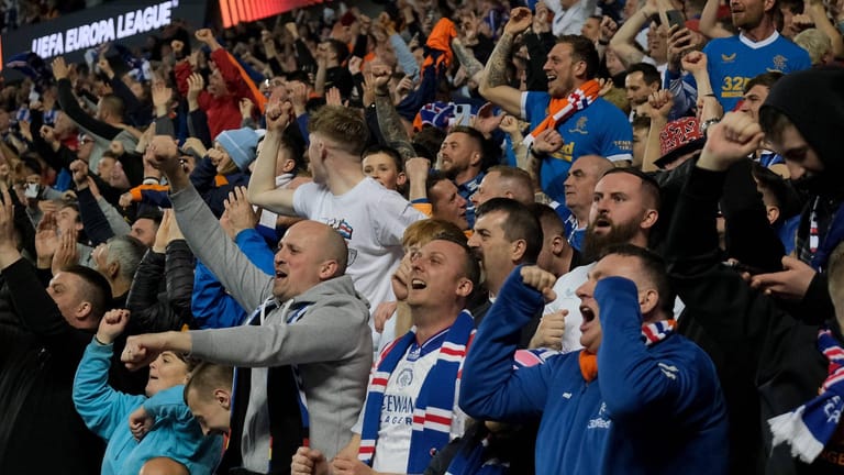Die Rangers-Fans im "Ibrox" erlebten eine historische Nacht.