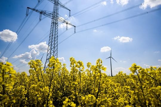 Energietrasse in Niedersachsen