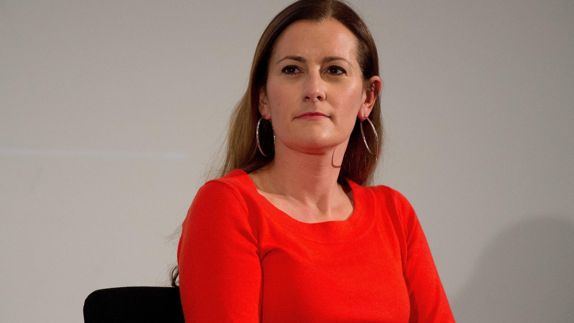 Janine Wissler während des Landtagswahlkampfes 2018 (Archivbild): In der Zeit erfuhr sie von der Affäre ihres Ex-Partners.