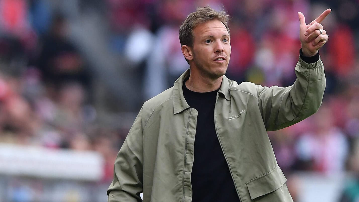 Julian Nagelsmann: Der Bayern-Trainer hofft auf einen Verbleib seines Torjägers.