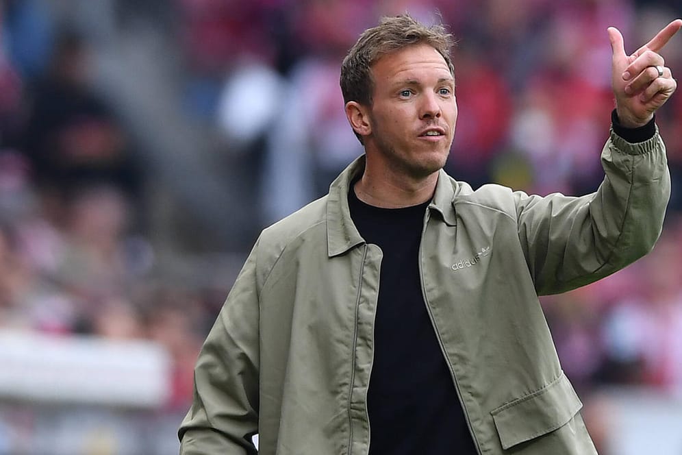 Julian Nagelsmann: Der Bayern-Trainer hofft auf einen Verbleib seines Torjägers.