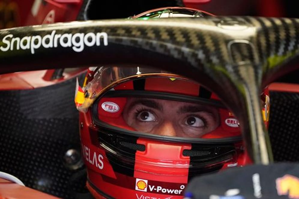 Charles Leclerc fuhr im Ferrari die beste Zeit im ersten Training.