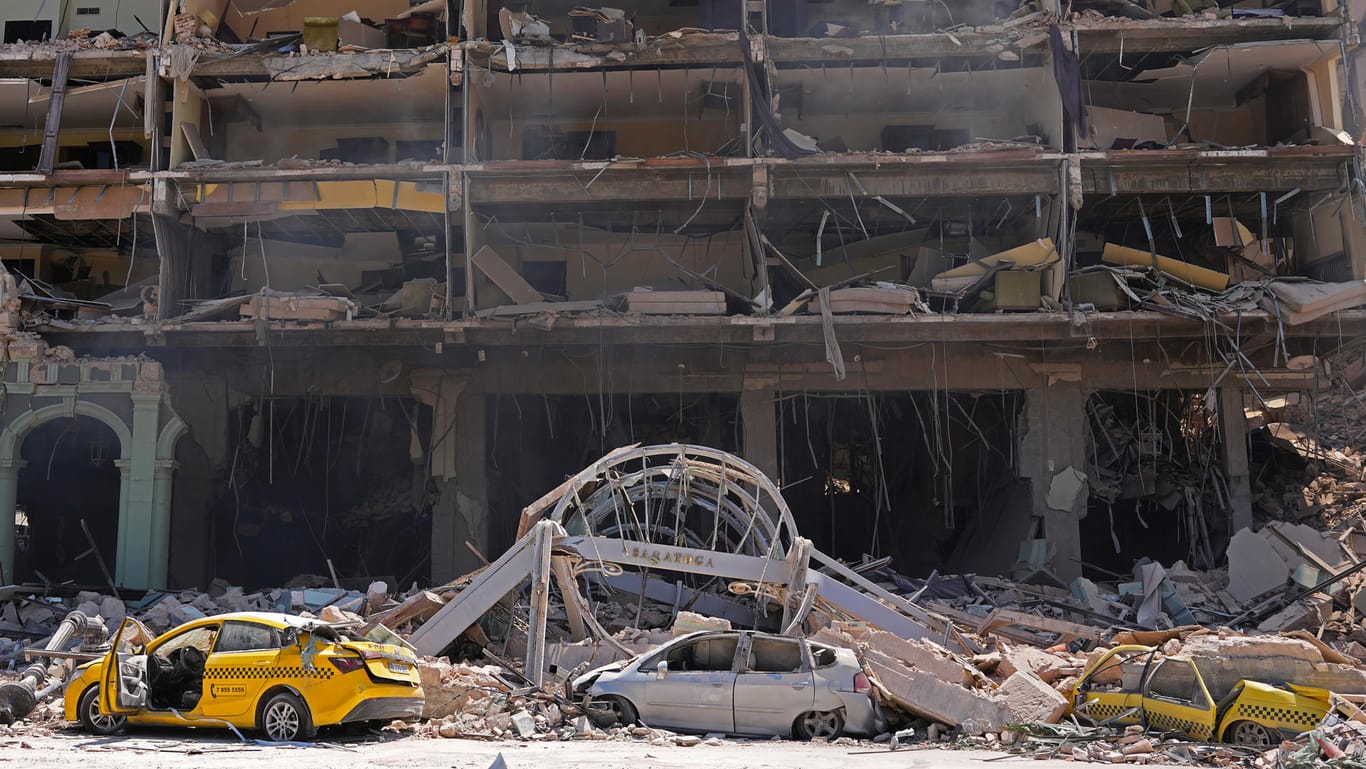 Massive Zerstörungen: Dutzende Menschen wurden bei der Explosion verletzt.