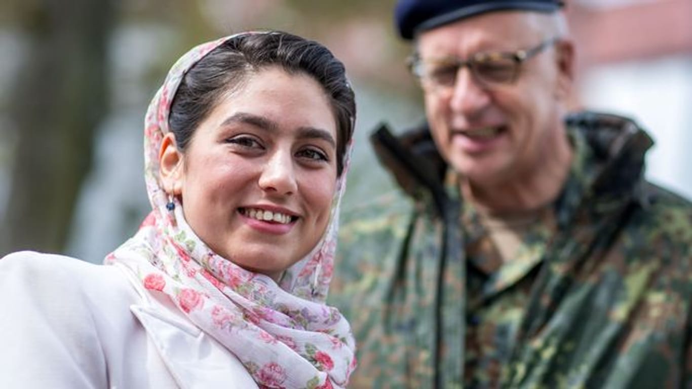 Afghanin fängt in Deutschland neu an
