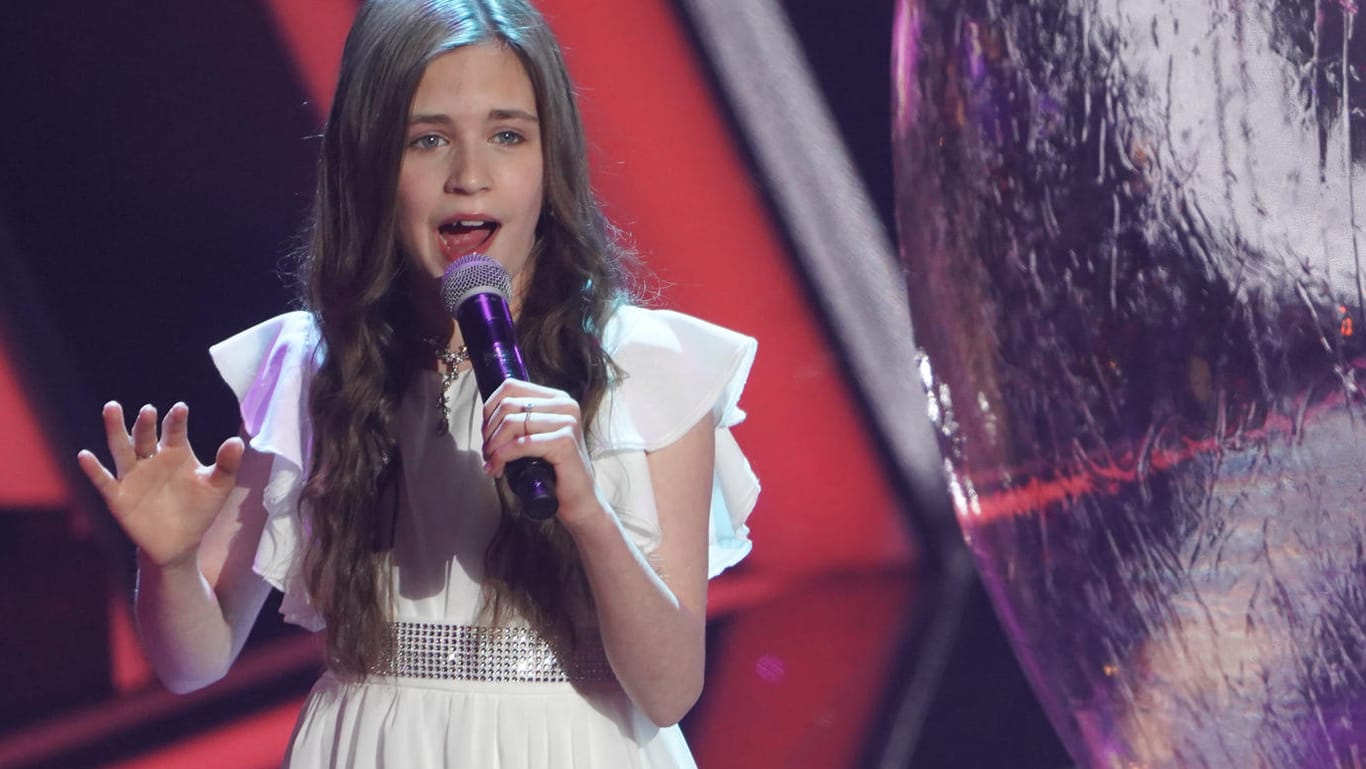 Georgia Balke: Die junge Sängerin hat "The Voice Kids" gewonnen.