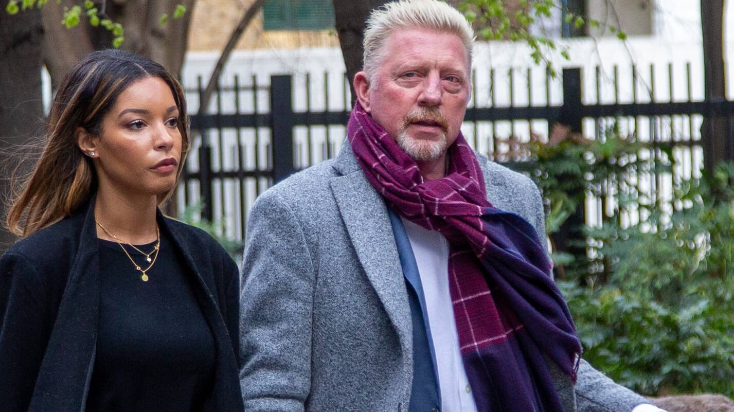 Lilian de Carvalho Monteiro und Boris Becker Anfang April in London: Nun besuchte sie ihn erstmals im Gefängnis.