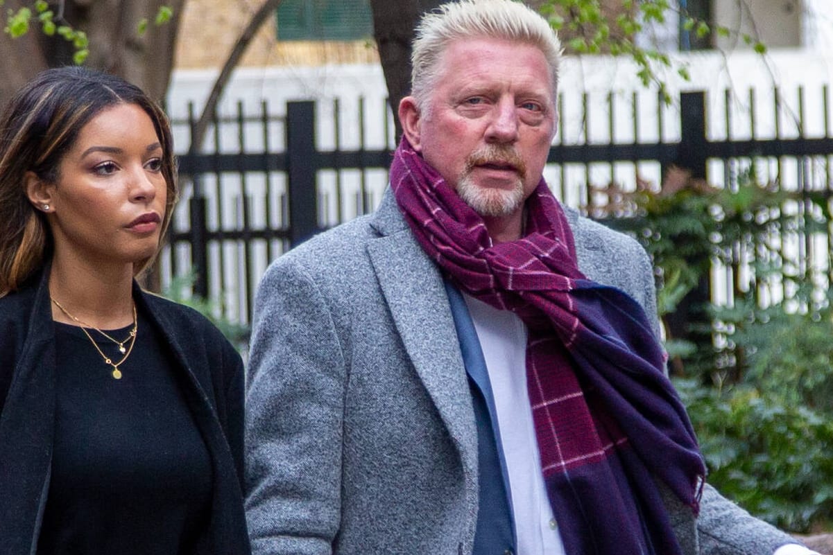 Lilian de Carvalho Monteiro und Boris Becker Anfang April in London: Nun besuchte sie ihn erstmals im Gefängnis.