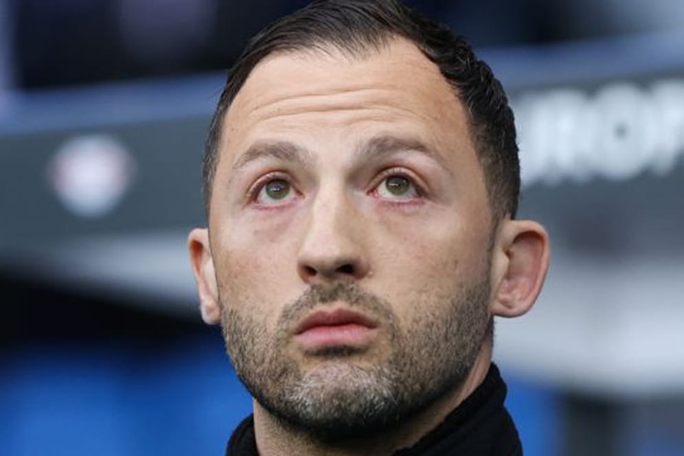 Fordert eine deutliche Reaktion im letzten Bundesliga-Heimspiel der Saison gegen den FC Augsburg: Leipzigs Trainer Domenico Tedesco.