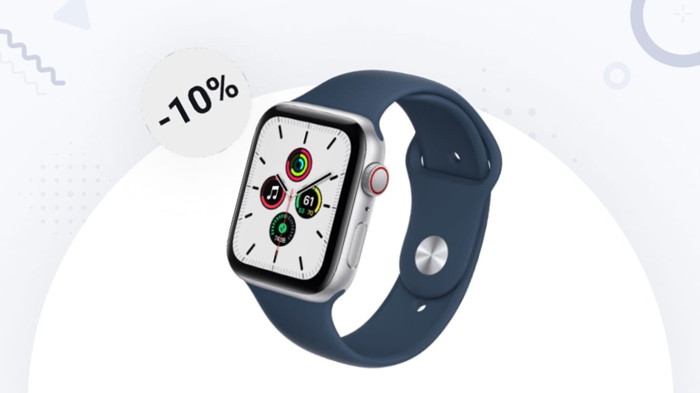 Apple-Deal: Die Apple Watch SE erhalten Sie heute bei Amazon für unter 300 Euro.