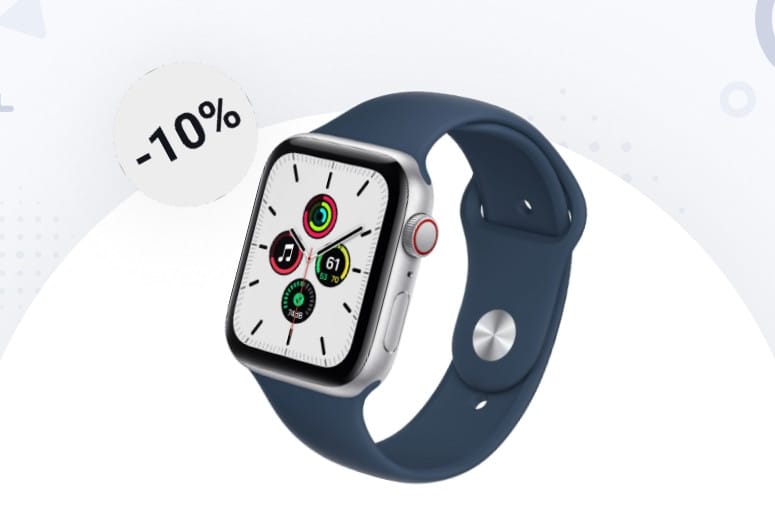 Apple-Deal: Die Apple Watch SE erhalten Sie heute bei Amazon für unter 300 Euro.