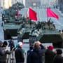 Ukraine. Moskau schickt wohl Offiziere zur Propagandaparade in Mariupol
