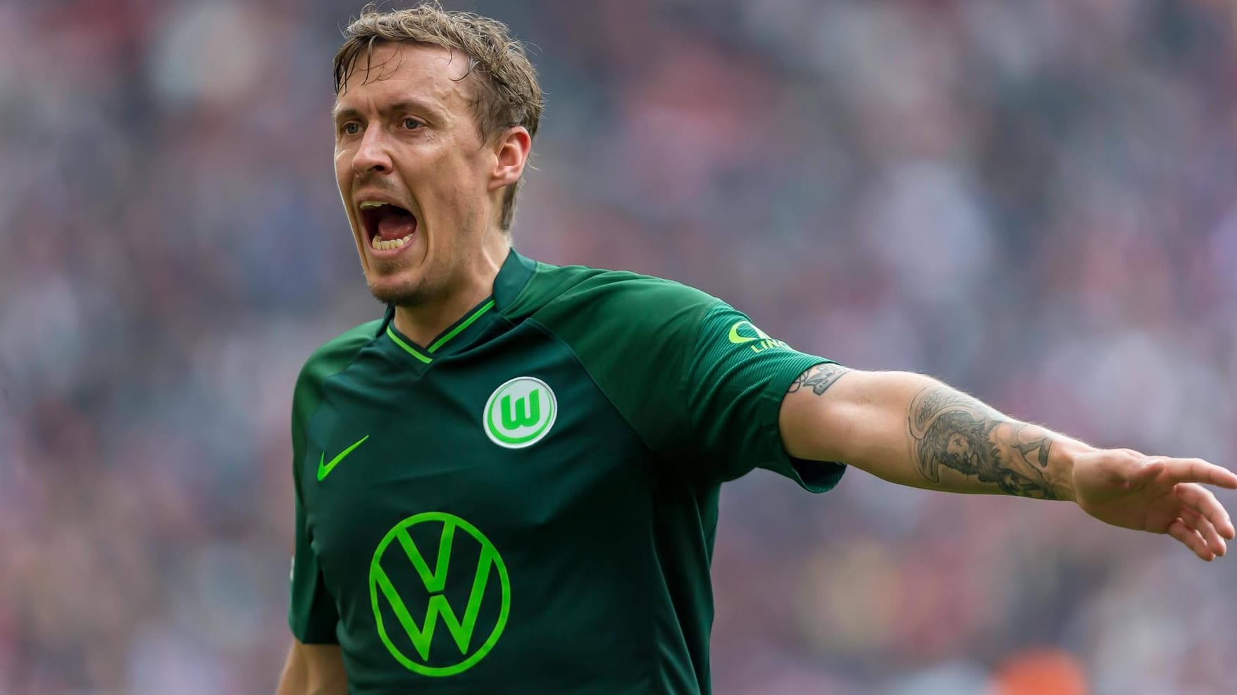 Max Kruse: Der Wolfsburger Angreifer hat sich mal wieder zu Wort gemeldet. Max Kruse: Der Wolfsburger Angreifer hat sich mal wieder zu Wort gemeldet.