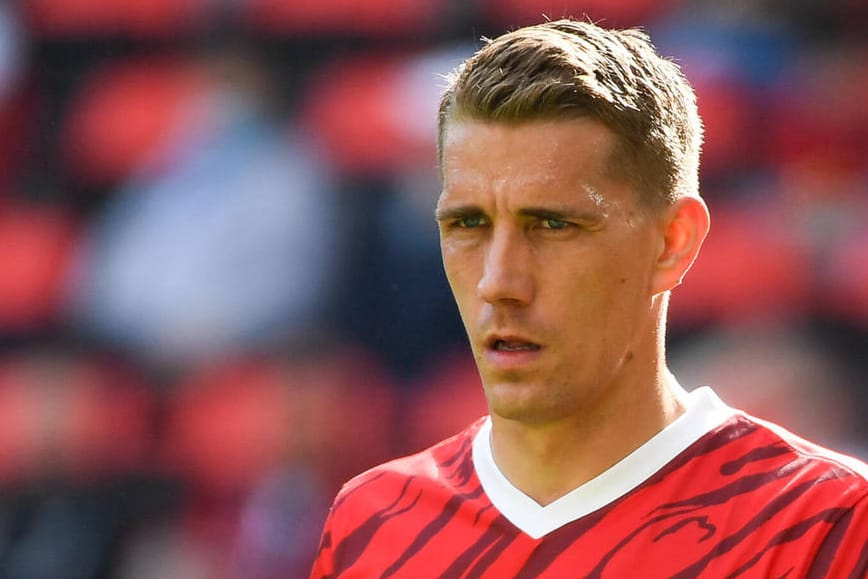 Nils Petersen: Der Stürmer und sein Team musste eine Niederlage gegen Union hinnehmen.