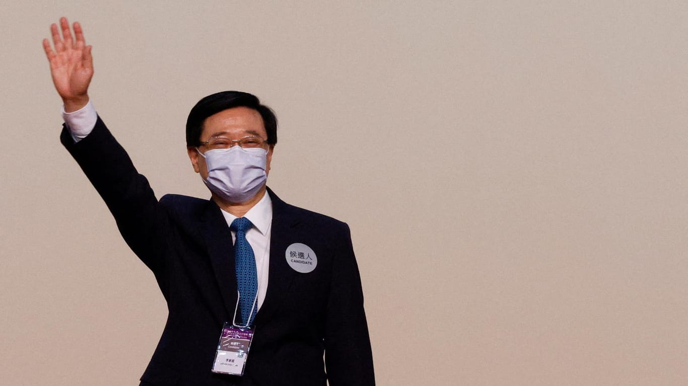 John Lee: Er ist Hongkongs neuer Regierungschef.