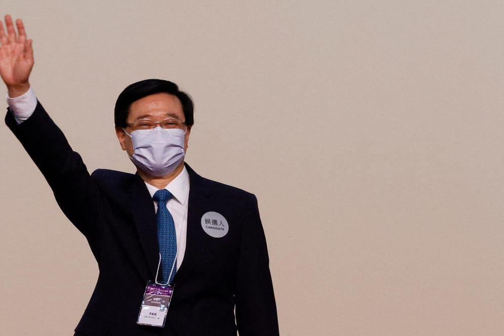 John Lee: Er ist Hongkongs neuer Regierungschef.