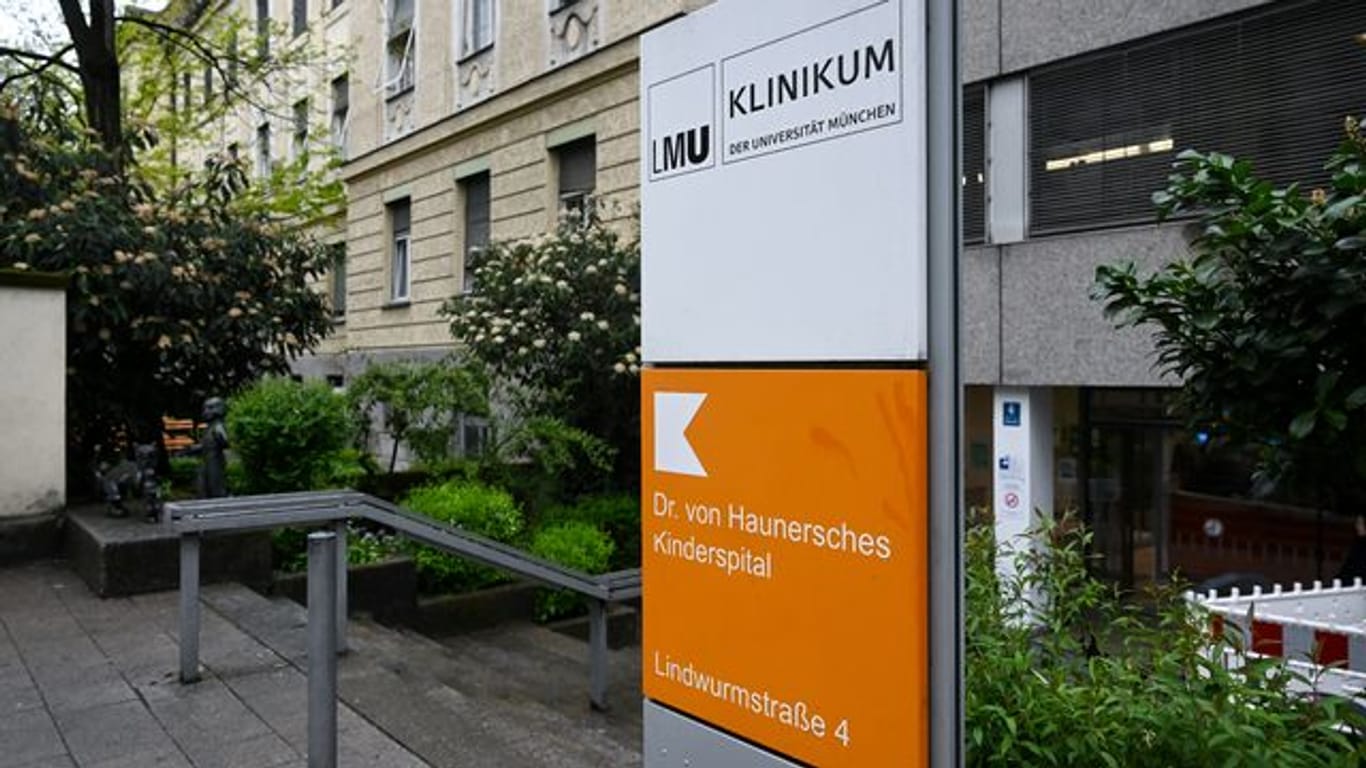 Das "Dr. von Haunersches Kinderspital" in München (Archivbild): Hier, wie auch in den anderen Münchner Kinderkliniken, herrscht aktuell Land unter.
