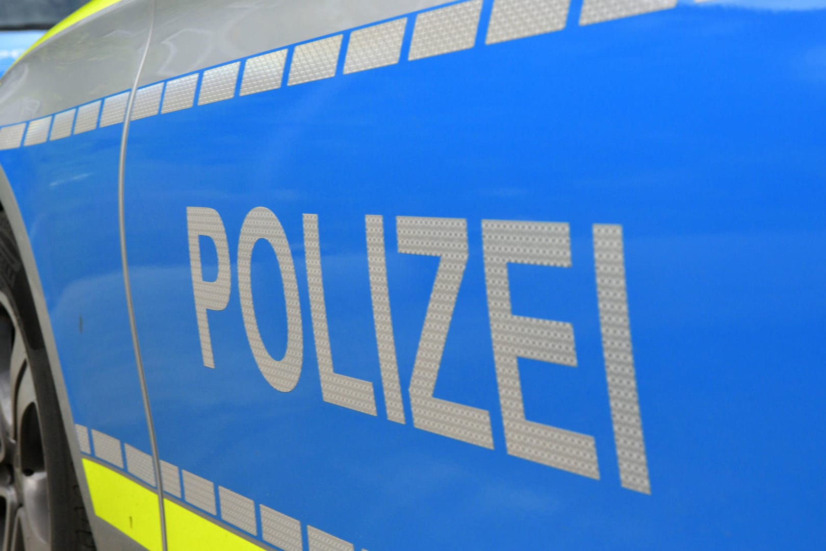 Polizeiwagen: Die Frau biss einem Polizisten in den Finger (Symbolbild).