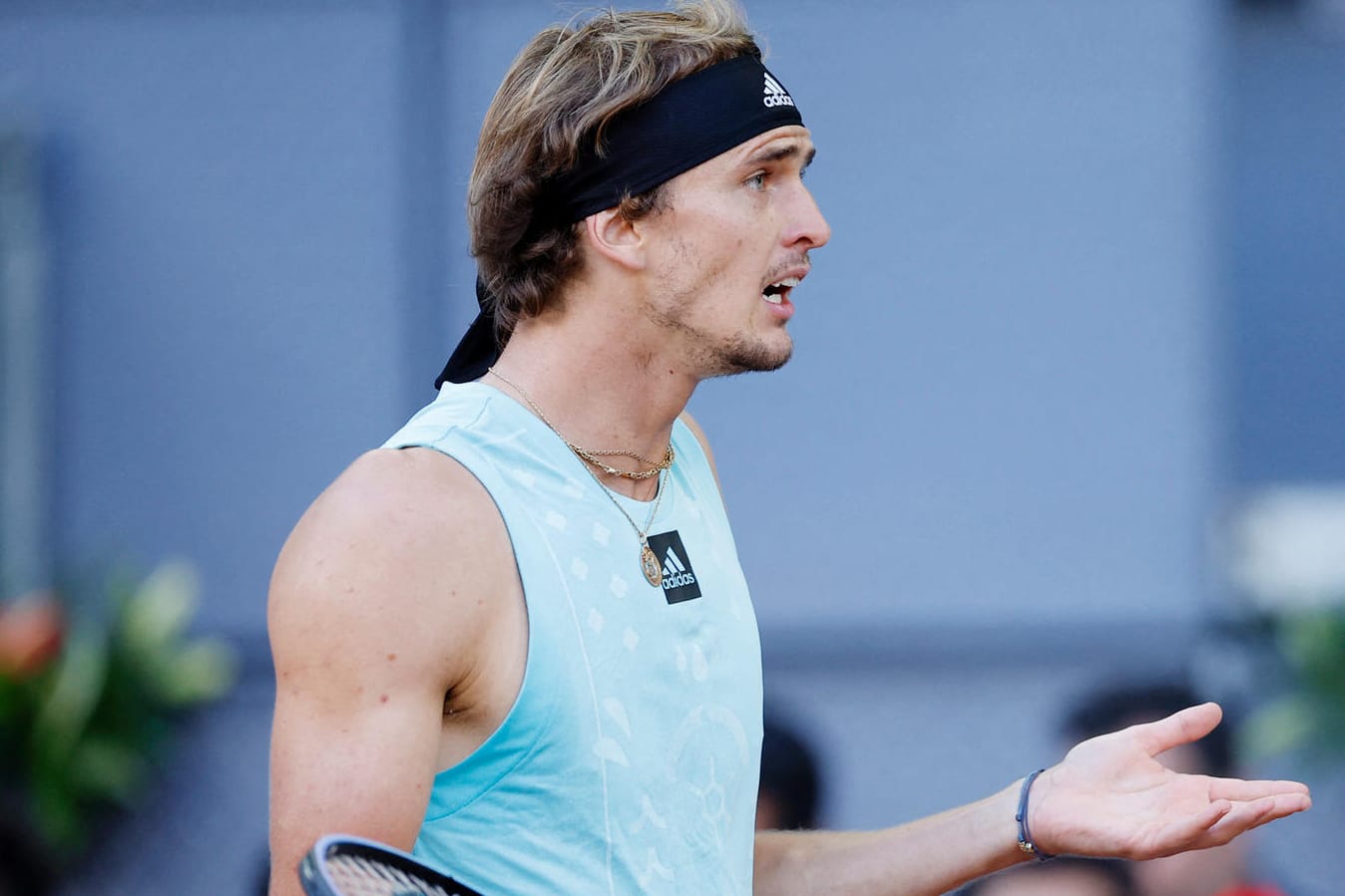 Ratlos im Finale von Madrid: Alexander Zverev.