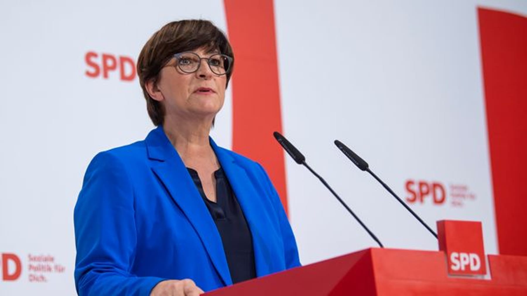 SPD-Chefin Esken Blickt Optimistisch Auf NRW-Wahl