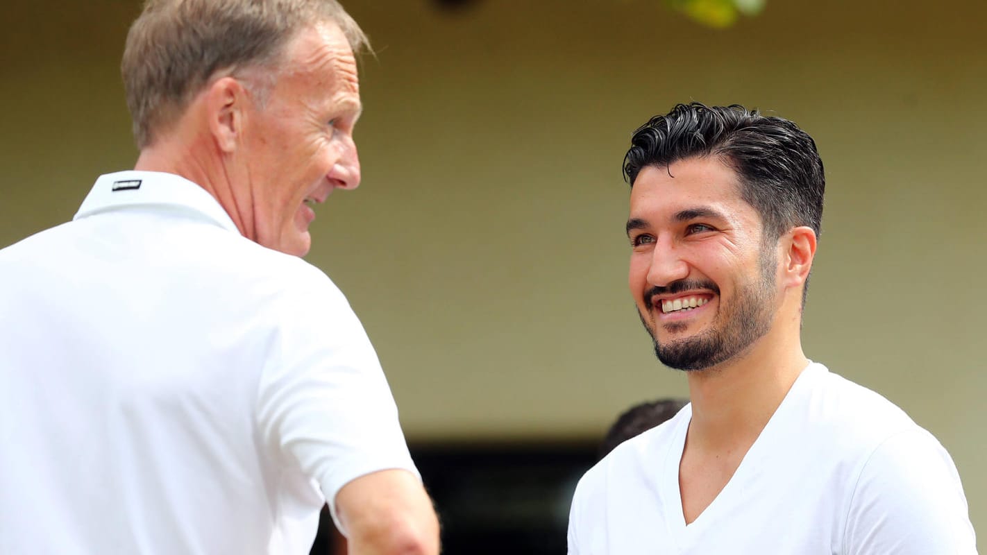 Nuri Sahin (r.): Der langjährige BVB-Spieler gewann mit der Borussia 2011 die Deutsche Meisterschaft.