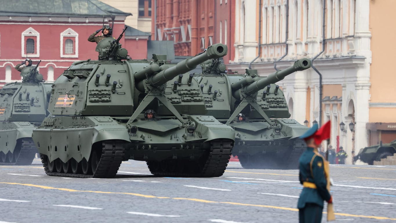 Panzerhaubitze 2S19 Msta: Russland verfügte vor dem Krieg über mehr als 800 Modelle.