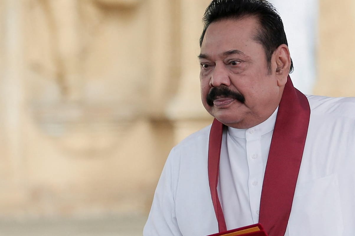 Mahinda Rajapaksa: Der bisherige Ministerpräsident habe seine Kündigung eingereicht, heißt es.