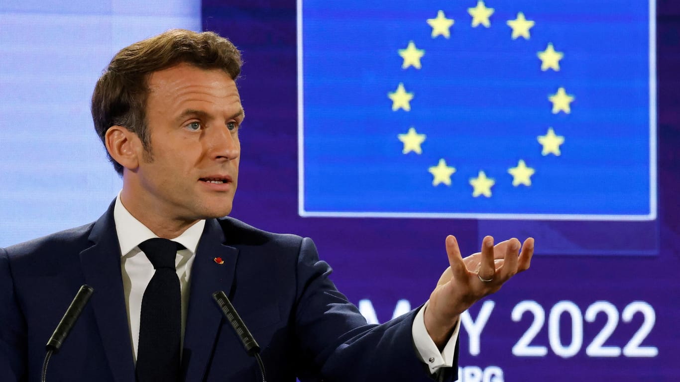 Der französische Präsident Emmanuel Macron: Er hat große Pläne für die Europäische Union.
