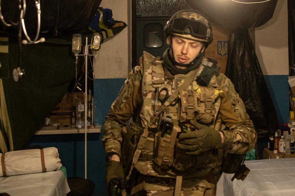 Ukrainischer Soldat in einem Feldlazarett: Es geht um mehr als nur die Ukraine.