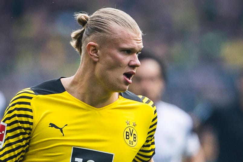 Erling Haaland schießt seine Tore künftig für Manchester City. Wen verpflichtet der BVB als neuen Mittelstürmer?